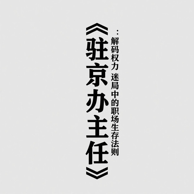 《驻京办主任》：解码权力迷局中的职场生存法则