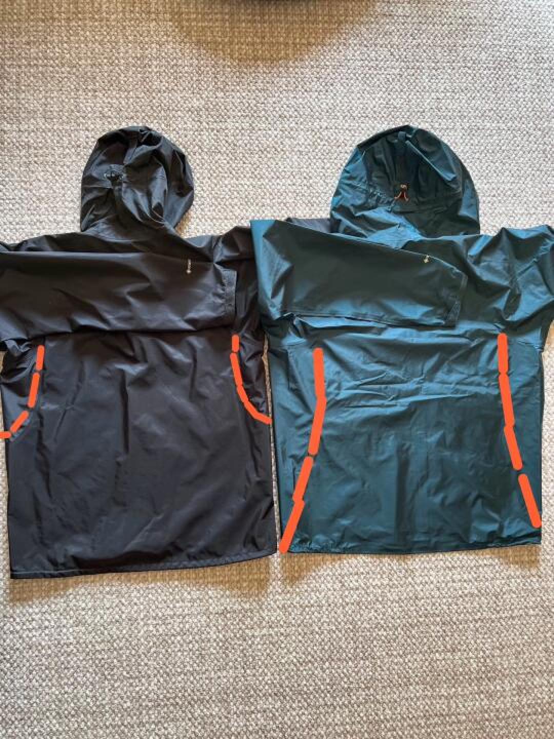 Montbell雨舞者VS雨行者:50D耐磨对决20D轻量化,防水外套谁更值得选?