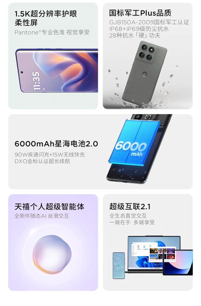 摩托罗拉安卓手机