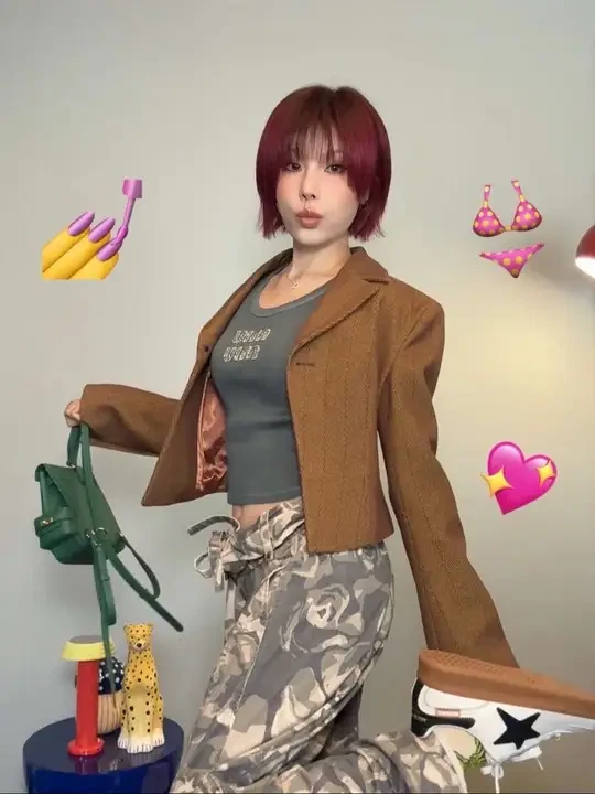 耗费七小时做的辣妹美甲💅你们给打几分儿？ #vlog #美甲 #STARTER #星星德训鞋 #STARTER德训鞋