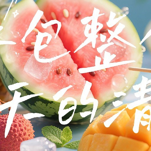 🍉一口甜润承包整个夏天的清爽