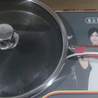 欧乐菲抗菌平底煎锅316L不锈钢双面蜂窝不粘早餐牛排烙饼烤肉26cm
