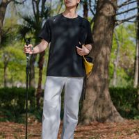 科技与舒适的完美融合 素湃寒水石速干T恤