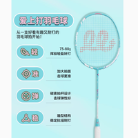 打破次元界限，释放羽球激情——初音未来联名全碳素5U羽毛球拍