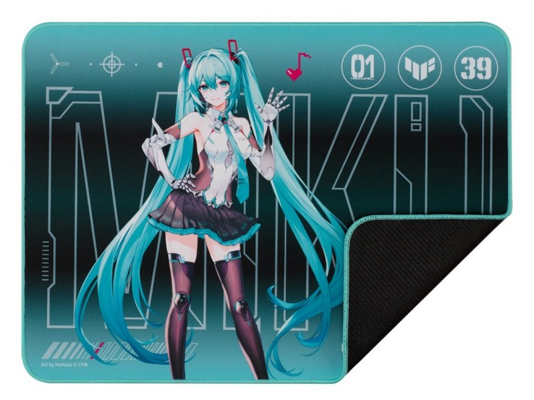 华硕发布 TUF GAMING x 初音未来联名款键鼠、耳机等新品