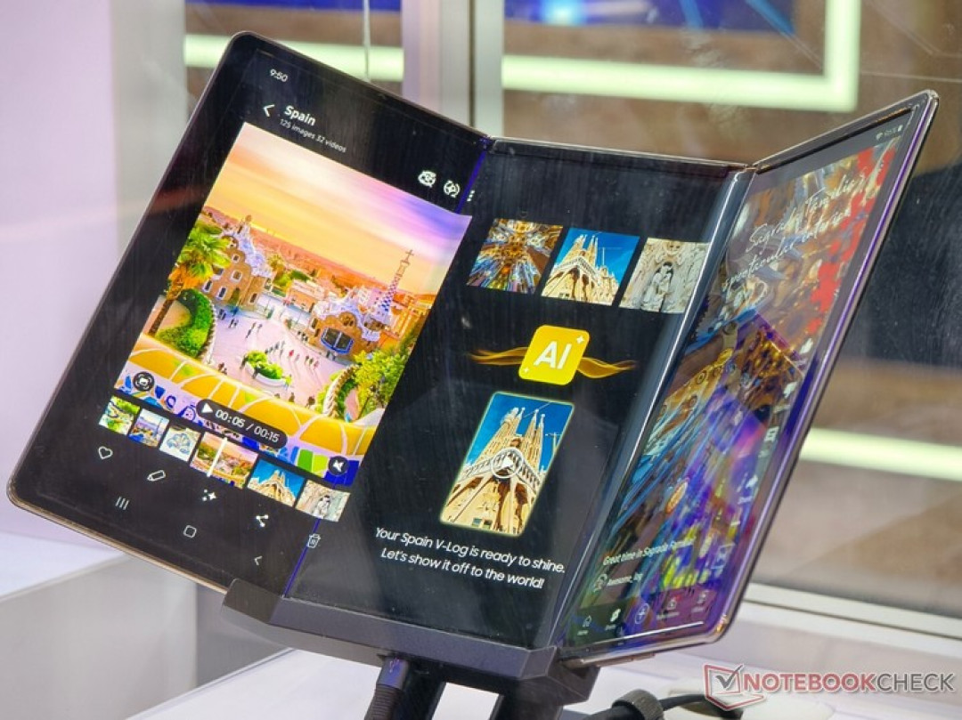 网传丨三星三折叠 Galaxy G Fold 新料,三星下个月量产屏幕,两亿主摄、屏下影像?
