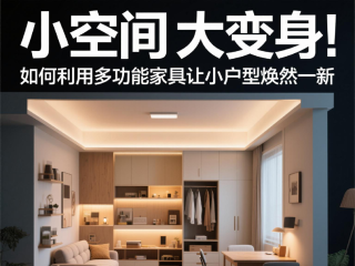 小空间大变身：如何利用多功能家具让小户型焕然一新