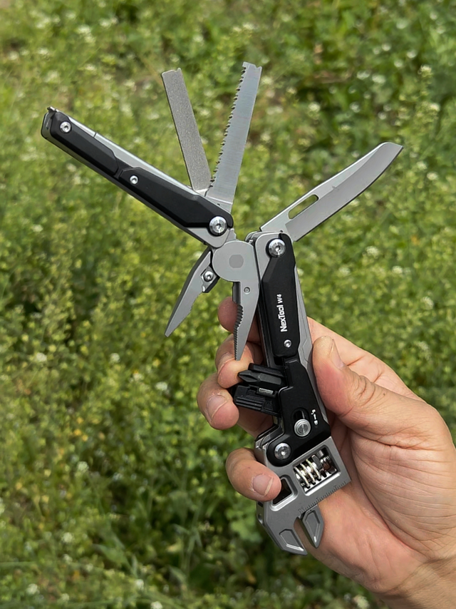 随身活动扳手钳，11种工具，够硬，耐看