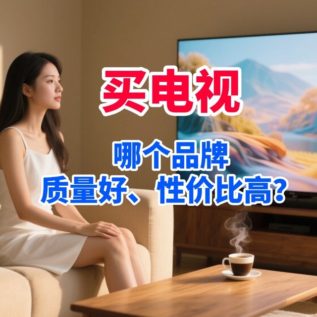 618买电视，哪个品牌质量好性价比高？这四款性价比高，好评率99%
