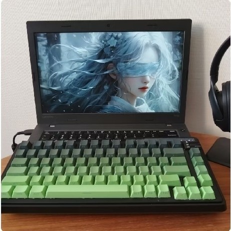 一抹清凉入案头，珂芝K75 Lite青提绿机械键盘使用手记