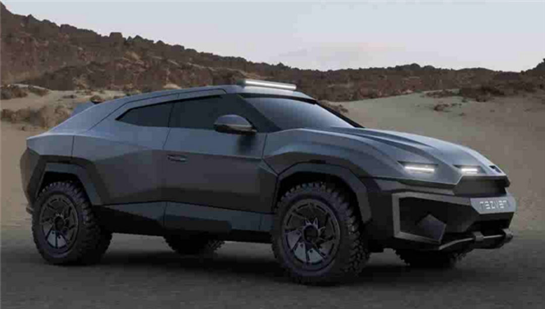 史上最硬核超跑！Rezvani Knight官图泄露：兰博基尼穿上防弹衣