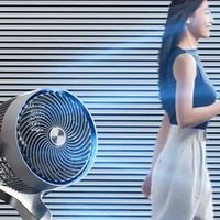 这风扇是懂“察言观色”的？即品风随温变智能循环扇让我彻底躺平