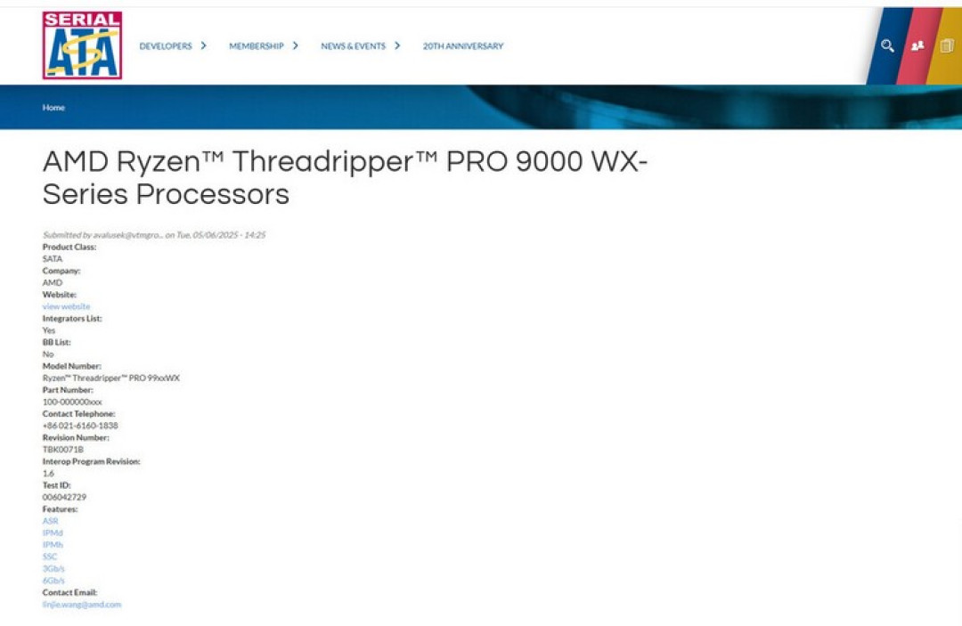 网传丨AMD 新一代 9000WX 系列型号、及部分配置确认,全新架构