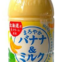日本进口三佳利SANGARIA香蕉牛奶味饮料：