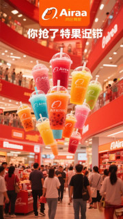 阿里也来凑热闹，你抢到特价饮品了吗？
