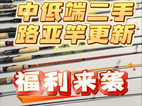500价位内能买到哪些二手路亚竿