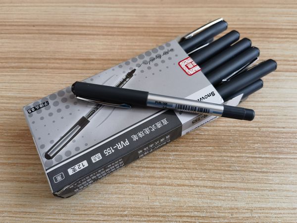 继续复购，直液走珠笔，还是信赖白雪。