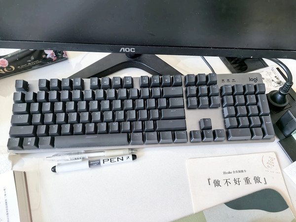 颜值与实用并存！罗技K845机械键盘
