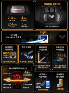 快试试华硕TUF小旋风WiFi7电竞路由器！