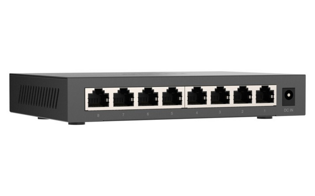 QNAP 威联通发布 QSW-1108-8T-R2 交换机，8路2.5G、小巧省电