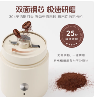 随时随地，享受咖啡时光——勒仕便携咖啡机研磨一体小型