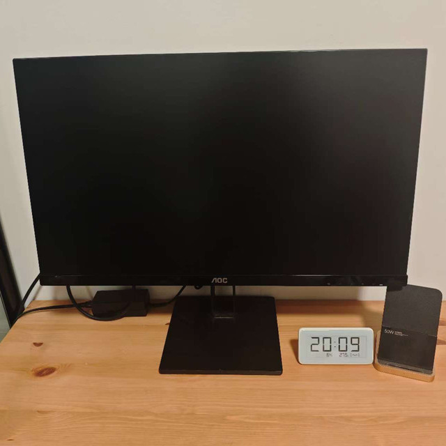 AOC 24V2H  | 6年陪伴，耐用看得见