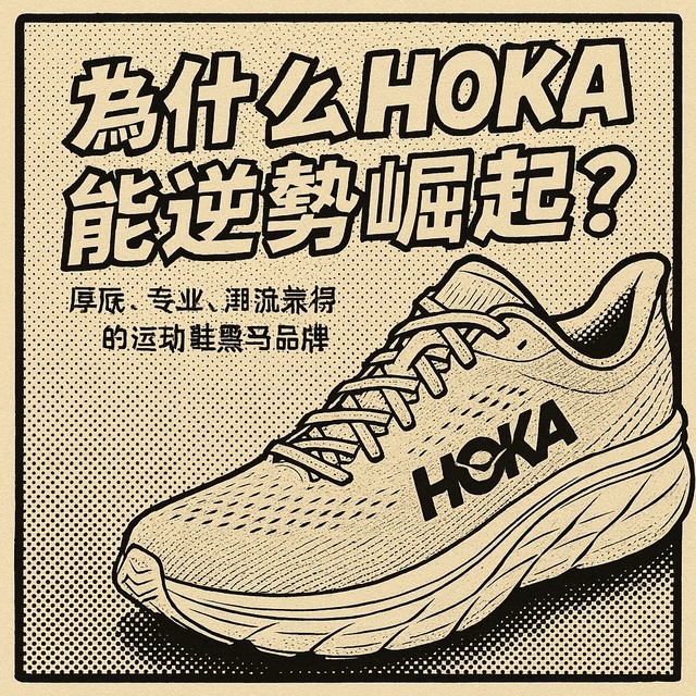 为什么HOKA能逆势崛起，把耐克和阿迪“按在地上跑”？
