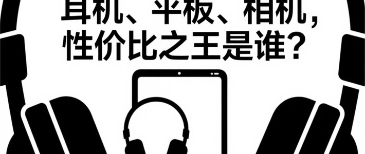 618数码产品深度测评：耳机、平板、相机，性价比之王是谁？