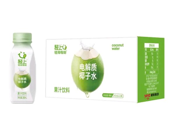 电商混战福利多！轻上100%椰子水特价囤起来