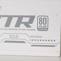 纯白甚至白金！艾湃电竞GTR750MW V2全模组电源