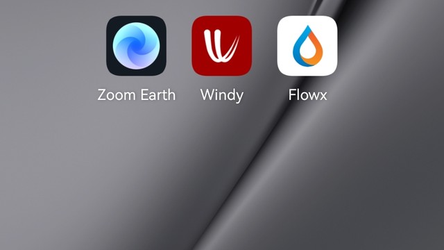 非常好用的一款气象软件，zoom earth