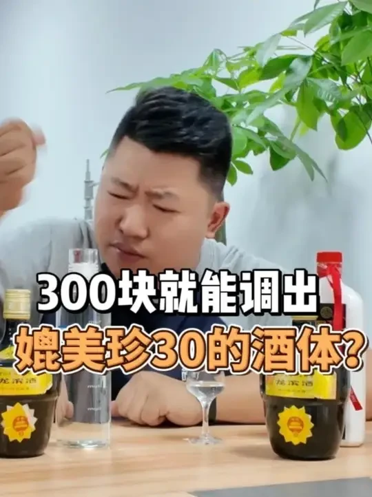 低度老酒还能这样玩？花300块这样调出来的酒比珍30还好喝！ #白酒 #酒知识 #珍酒琴棋书画 #老酒 #品酒