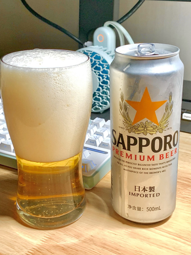 🍺北海道冰川泉酿的快乐！三宝乐啤酒一口入魂～