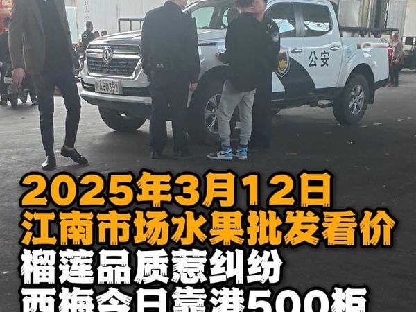 江南市场水果批发看价