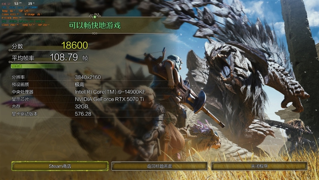 技嘉RTX 5070 Ti超级雕评测:最适合高端玩家的游戏显卡 4K144Hz电竞显示器完美搭档