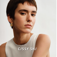 穿越时空的璀璨记忆——CISSYSHI温蒂妮的记忆真相系列三环耳环