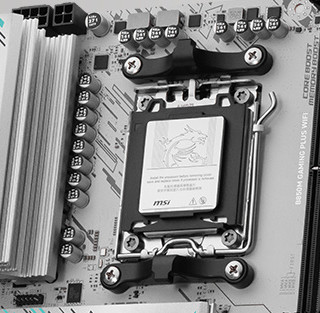 微星推出 B850M GAMING PLUS WIFI 主板，纯白 PCB、5G 网卡，1199元