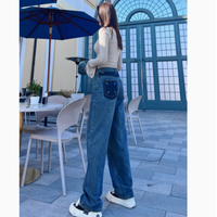 重塑梨型身材魅力，Petty Elsa旗舰店加长牛仔裤为你而来