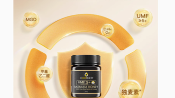 蜜兰达新西兰进口麦卢卡蜂蜜礼盒：自然馈赠的甜蜜呵护