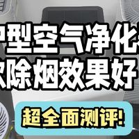 小户型空气净化器除烟味哪个牌子好？拾梧、小米、IAM机型对比