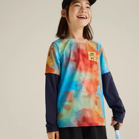 小虎宝儿旗舰店：吸湿速干衣男女童夏装长袖上衣，让宝贝清凉一夏