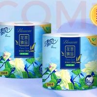 清风花萃卷纸：厚实耐用不掉屑