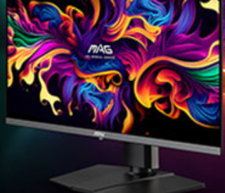 电脑展丨微星还发布 MAG 272QP QD-OLED X50 显示器，不带 AI 功能，500Hz 超高刷量子点屏