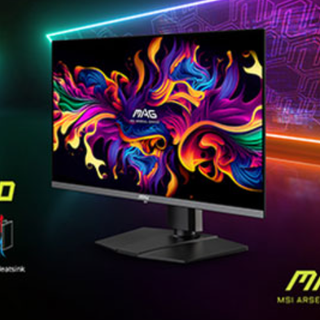 电脑展丨微星还发布 MAG 272QP QD-OLED X50 显示器，不带 AI 功能，500Hz 超高刷量子点屏