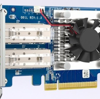 威联通发布 QXG-10G2SF-NX 网卡，双万兆、NAS可用、支持 RDMA 和 SR-IOV