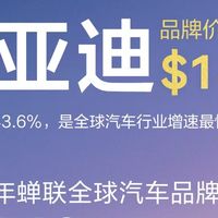 比亚迪 篇零：品牌价值同比飙升43.6%，比亚迪荣登2025凯度全球汽车品牌榜第六