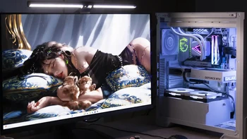 4K240Hz和满血DP2.1，新时代满配显示器，微星MPG 322URX QD-OLED