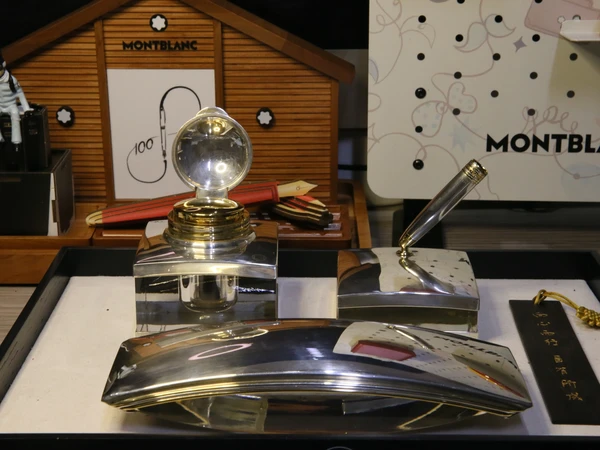 Montblanc万宝龙桌面书写工具｜925银晶臻藏