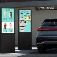 三星展示 Dynamic Drive-Thru 解决方案：55 英寸屏幕+ AI 语音