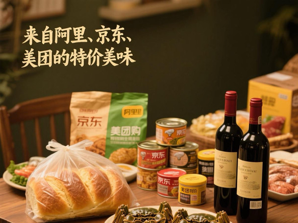 阿里加入京东美团大乱斗，我都买到了这些特价食品生鲜饮品